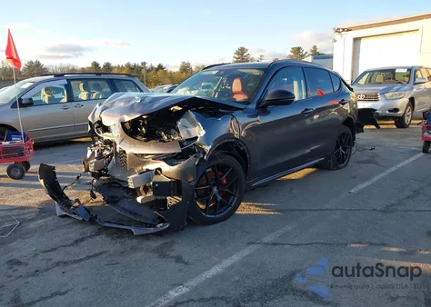 2020 Alfa Romeo Stelvio Ti Awd from USA, damaged, VIN ZASPAKBN3L7C98479